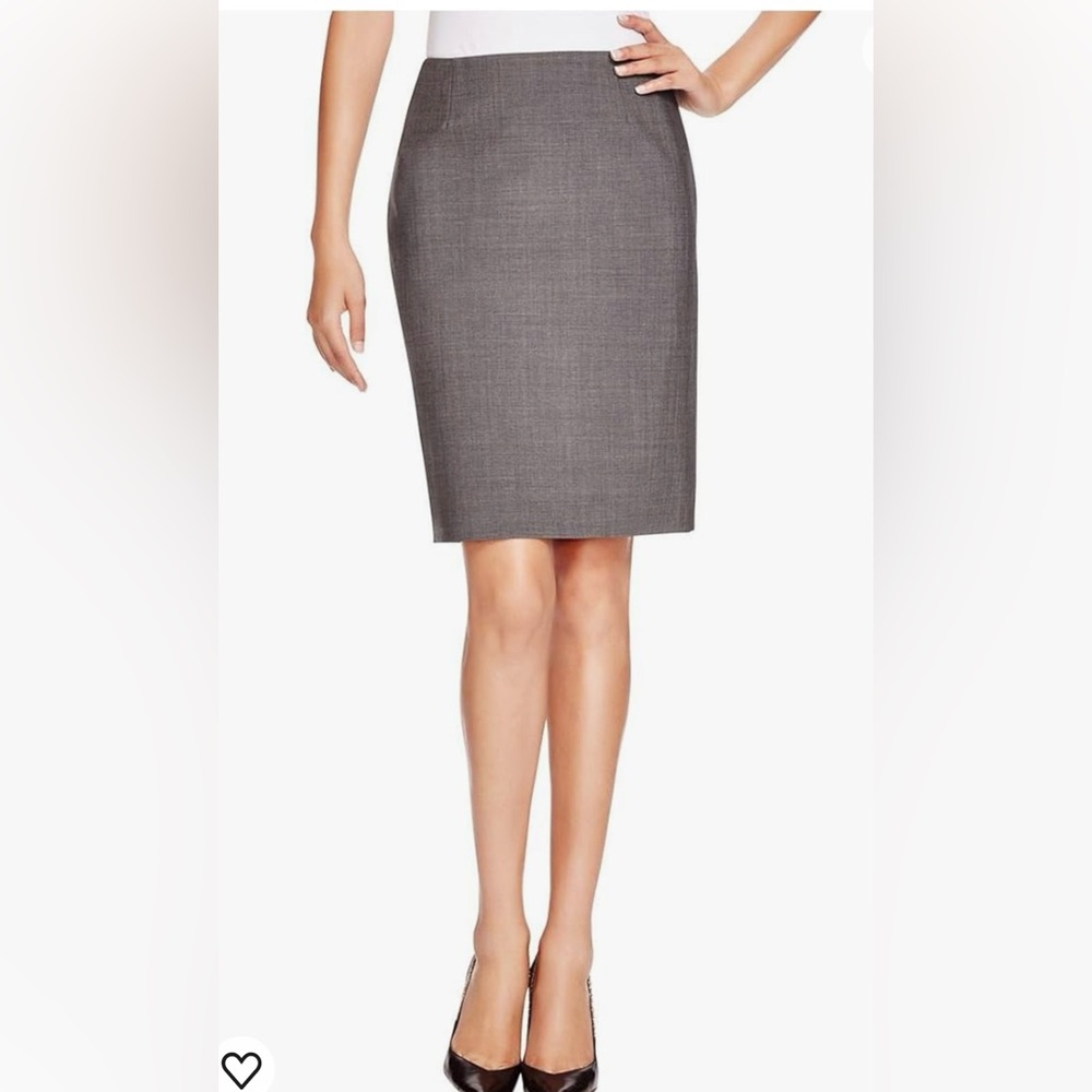 Elie Tahari Wool Pencil Skirt